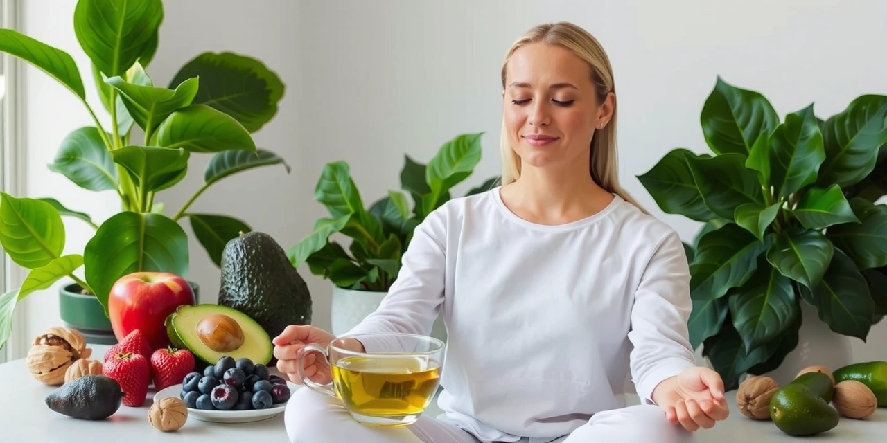 Imagen de artículo destacado sobre nutrición para la mente y anti-estrés