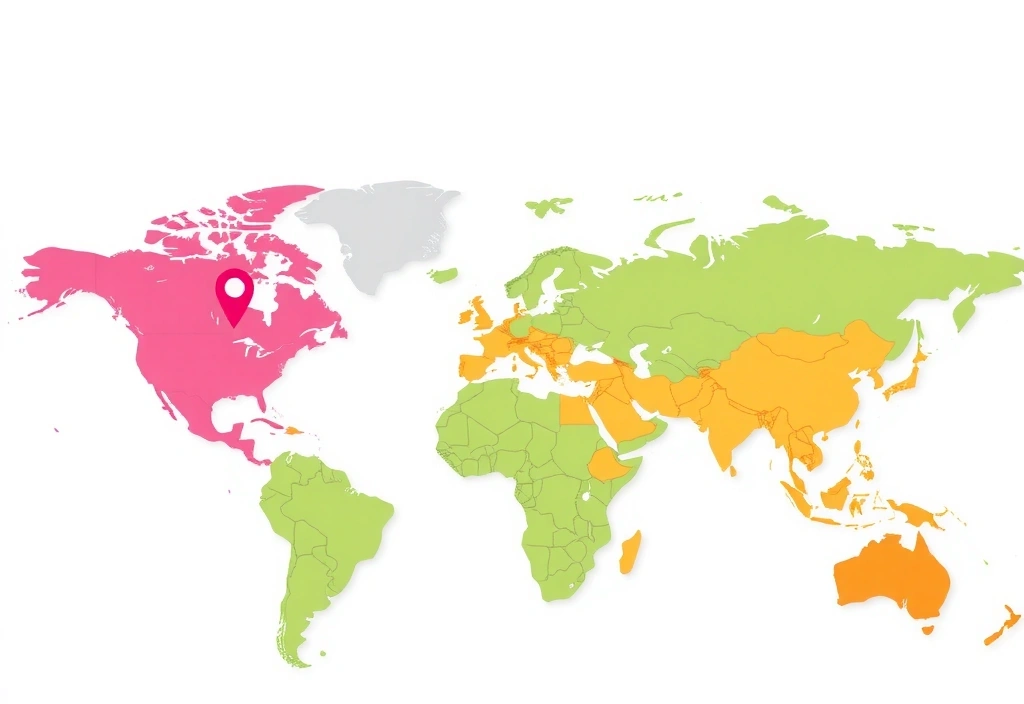 Ilustración de un pin de ubicación en un mapa